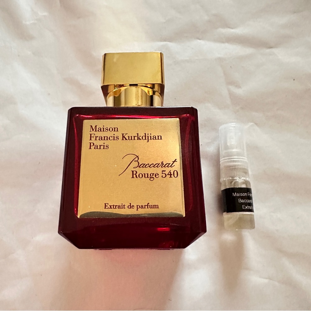 2mL Perfume Sample MAISON FRANCIS KURKDJIAN Baccarat Rouge 540 Extrait de Parfum - Picture 8 of 11